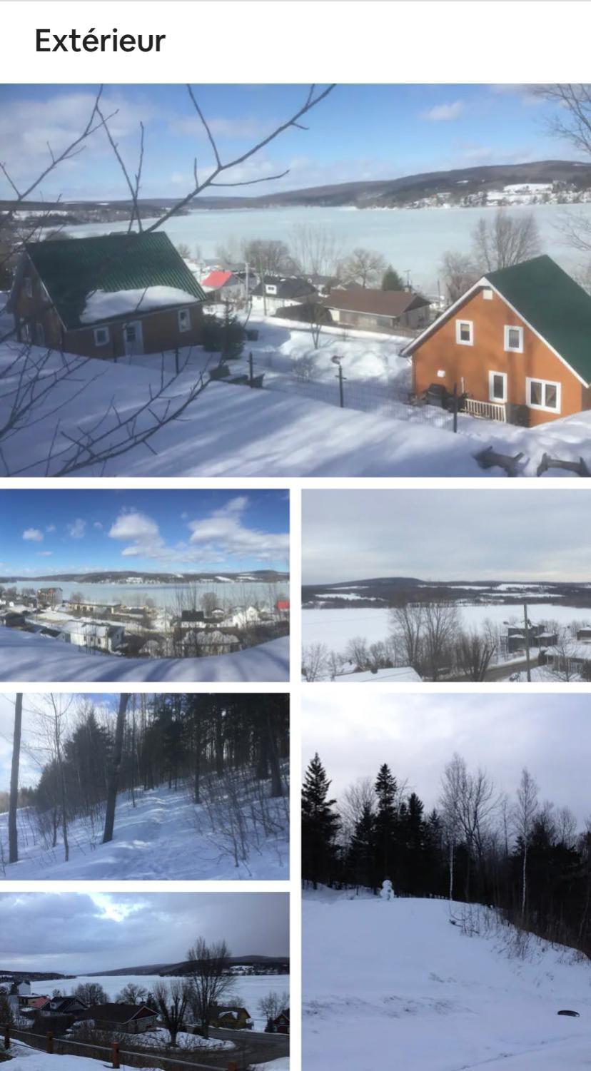 Chalets Garou Saint-Ferdinand Zewnętrze zdjęcie